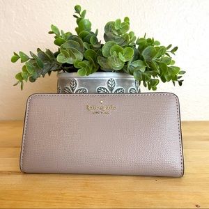 NWT Kate Spade darcy large slim bifold wallet